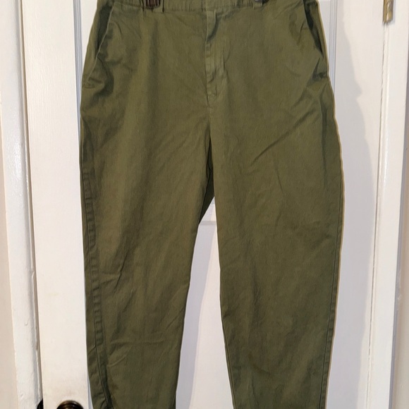 Gap Green Staight leg khaki Pants size 12 - Picture 4 of 4